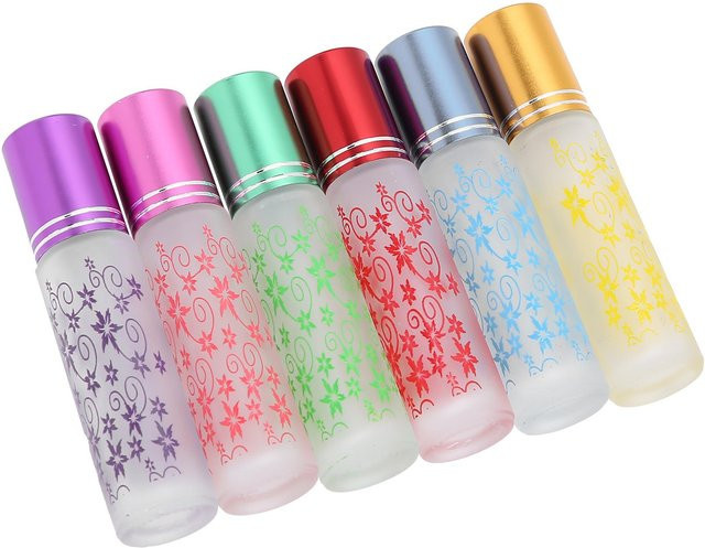 Koogeelife Ätherisches Öl Rollflasche, 10 ml, Unisex, Rot - Bild 1