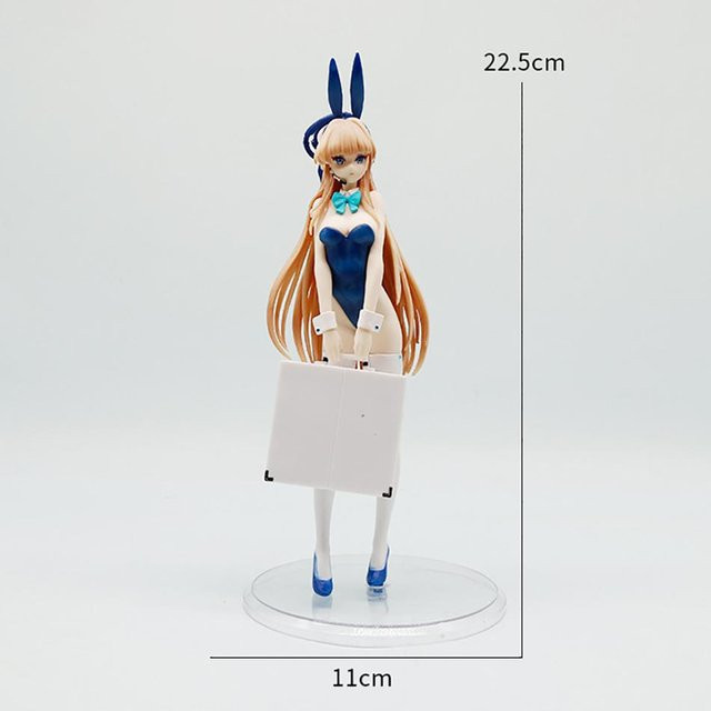 Yiran toy 1 Blue Archive Bunny Girl GK Modell, 23cm, weiß, ab 14 Jahren - Bild 1