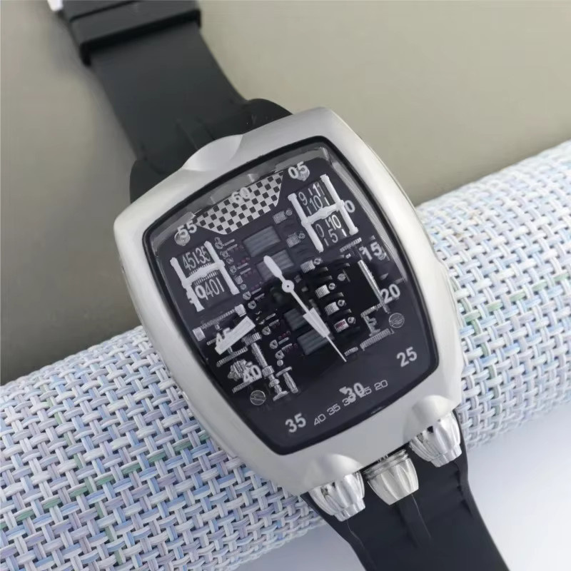 STARPERISH Armbanduhr Edelstahl, Kautschuk, Bunt, Herren - Bild 5