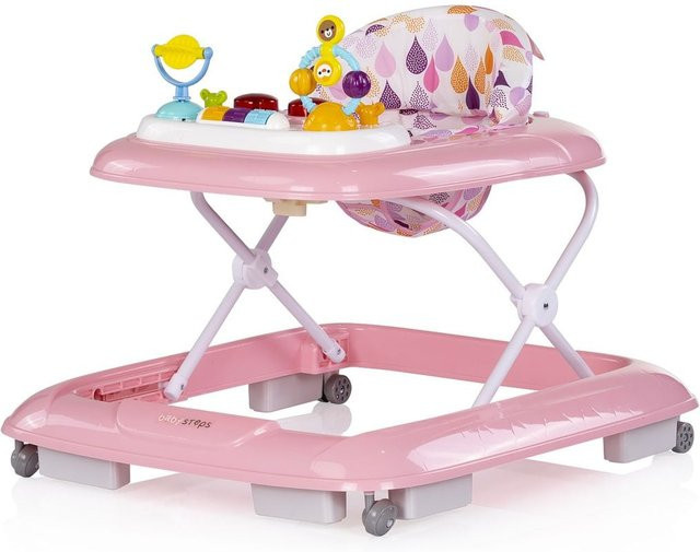 Chipolino Baby Steps Lauflernhilfe mit Musik Spielpanel rosa - Bild 1