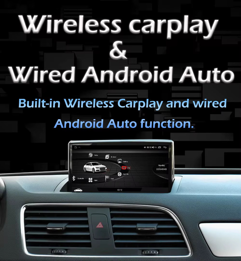 LIARO-NAVI Android 16 Autoradio mit IPS HD Touchscreen, Bluetooth und WLAN für Audi A6 A7 C7 RS6 RS7 S6 (2012 - 2018), Schwarz - Bild 3