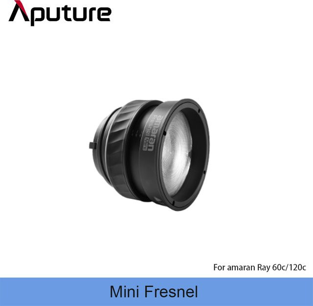 Amaran Mini Fresnel mit Barndoors in Schwarz für amaran Ray 60c und amaran Ray 120c - Bild 1