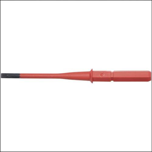 C.K VDE Schlitz Wechselklinge 4,5 mm, Länge: 80 mm, Rot - Bild 1