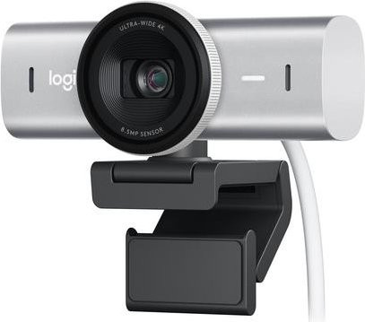 Logitech Master Series MX Brio Livestream-Kamera in Grau mit 4K UHD und USB-C Anschluss - Bild 1