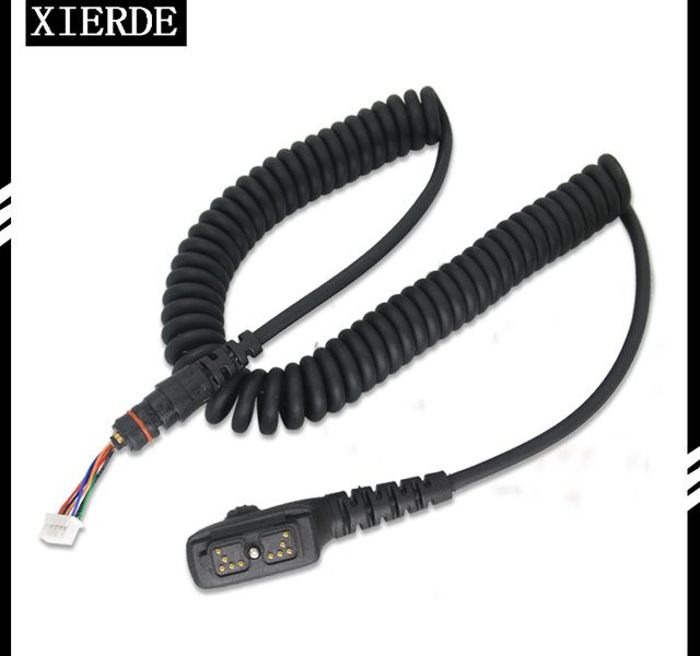 XIERDE Mikrofonkabel SM18N2 für Hytera PD780 PD702 PD700G PD782G PD752 PD705 PD705G PD785 Funkgeräte - Bild 1