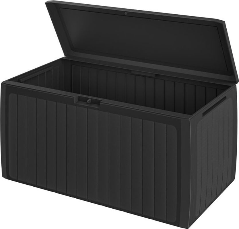 CASARIA Gartenbox Board Plus Anthrazit mit Rollen wetterfest 290L B: 117,0 cm, H: 60,0 cm - Bild 2