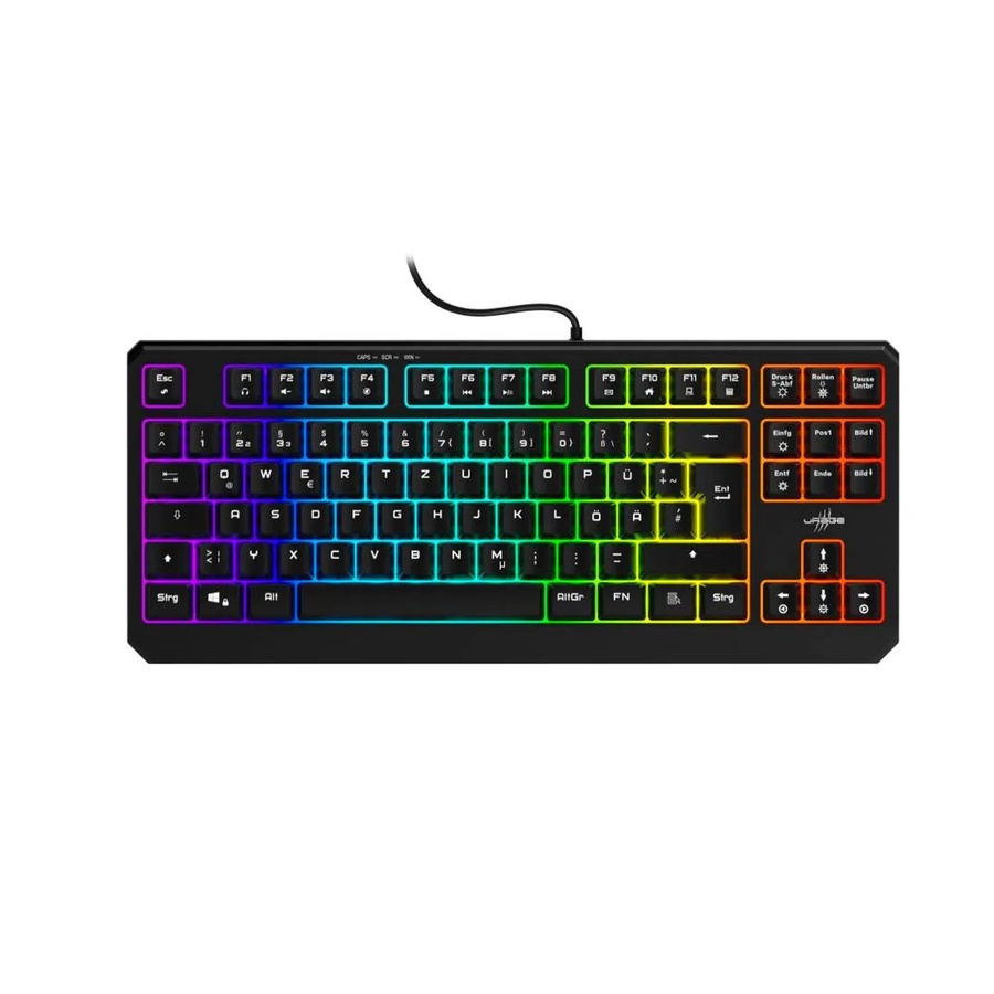 uRage Gaming-Keyboard Exodus 220 TKL Schwarz QWERTZ DE - Bild 2