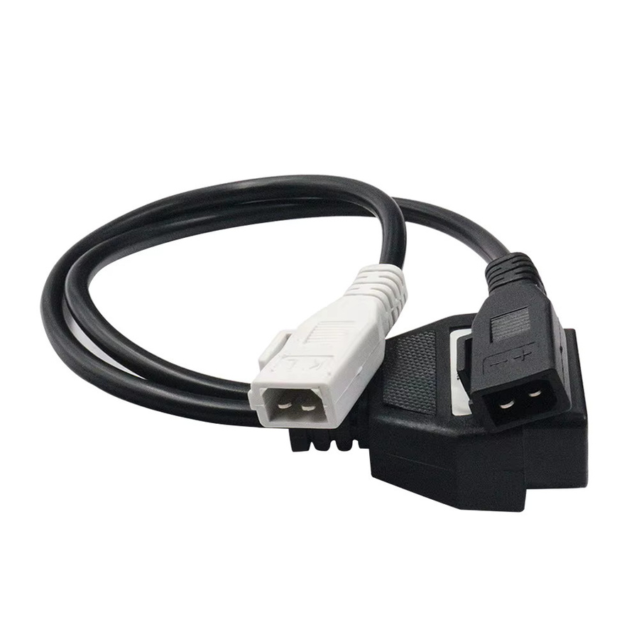 Aermotor OBD2 Adapterkabel 2p auf 16pin für Audi, Schwarz - Bild 3
