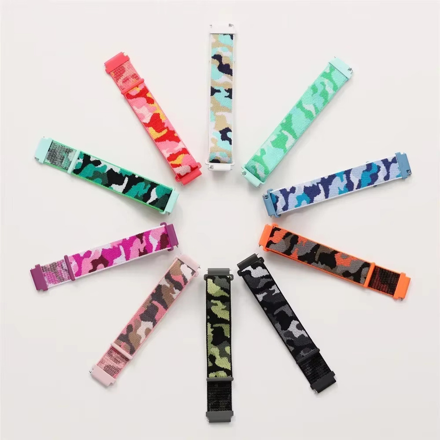 Xplora Uhrenarmband, Sport-Camouflage-Nylon, 20 mm, Kinder, Bunt - Bild 4