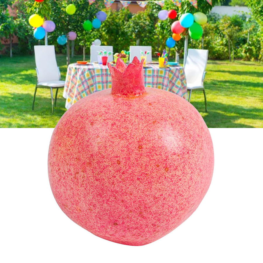 Realistischer künstlicher Granatapfel von CosyHome in Rot aus ABS für Fotografie und Display - Bild 2