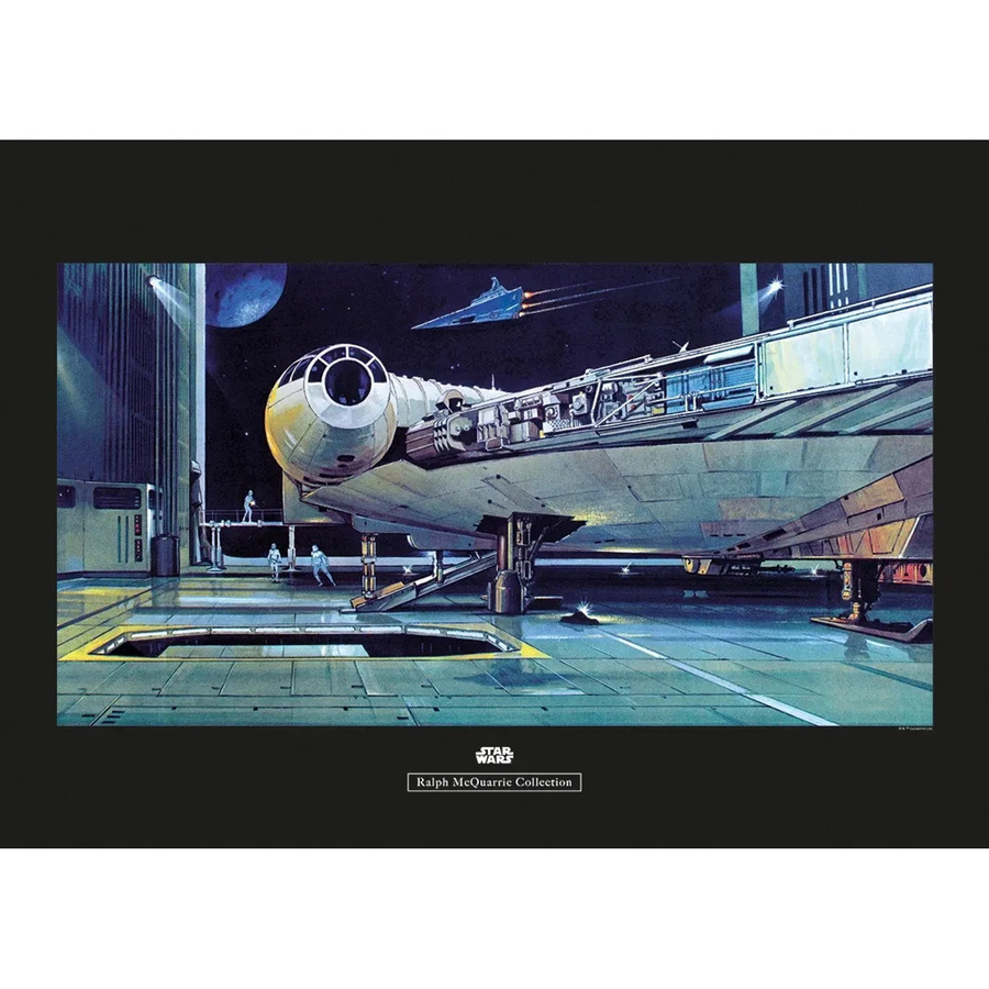 Komar Wandbild Star Wars Hangar Paper Poster Multicolor B: 70 cm, H: 50 cm - Bild 2