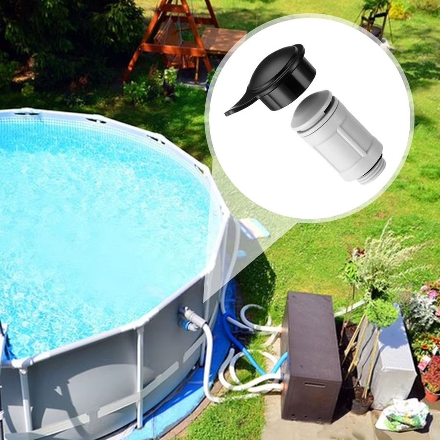 Shunmaii Luftstrahlventil mit Kappe als Pool-Lufteinjektorabdeckung für die Poolwartung - Bild 3