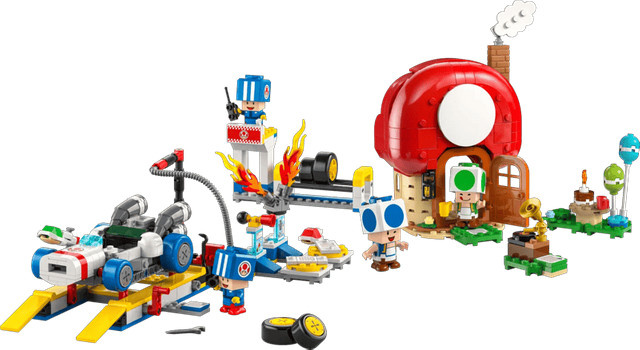 LEGO Super Mario Toad Set Bunt / Mehrfarbig - Bild 1