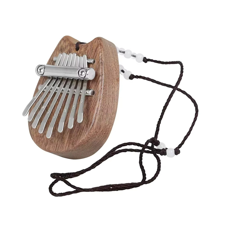 IRIN Kalimba Daumenharfe, 8-Tasten, Mini-Fingerharfe - Bild 1