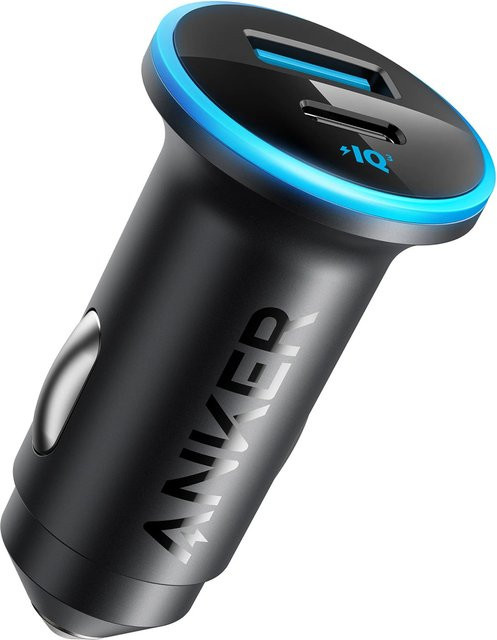 Anker Kfz-Ladegerät 52 W mit USB-C und USB-A in Schwarz - Bild 1