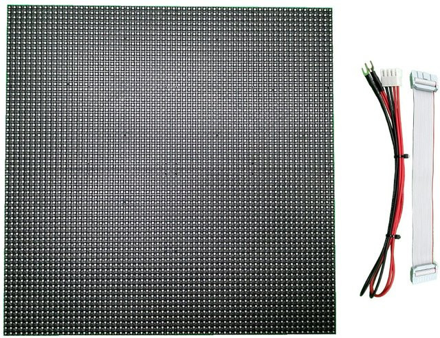 Yao Cai Xing P4 Indoor LED-Videowand Vollfarbiges LED-Displaypanel, Farbe: Multicolour/Schwarz, B: 25,6 cm, H: 25,6 cm - Bild 1