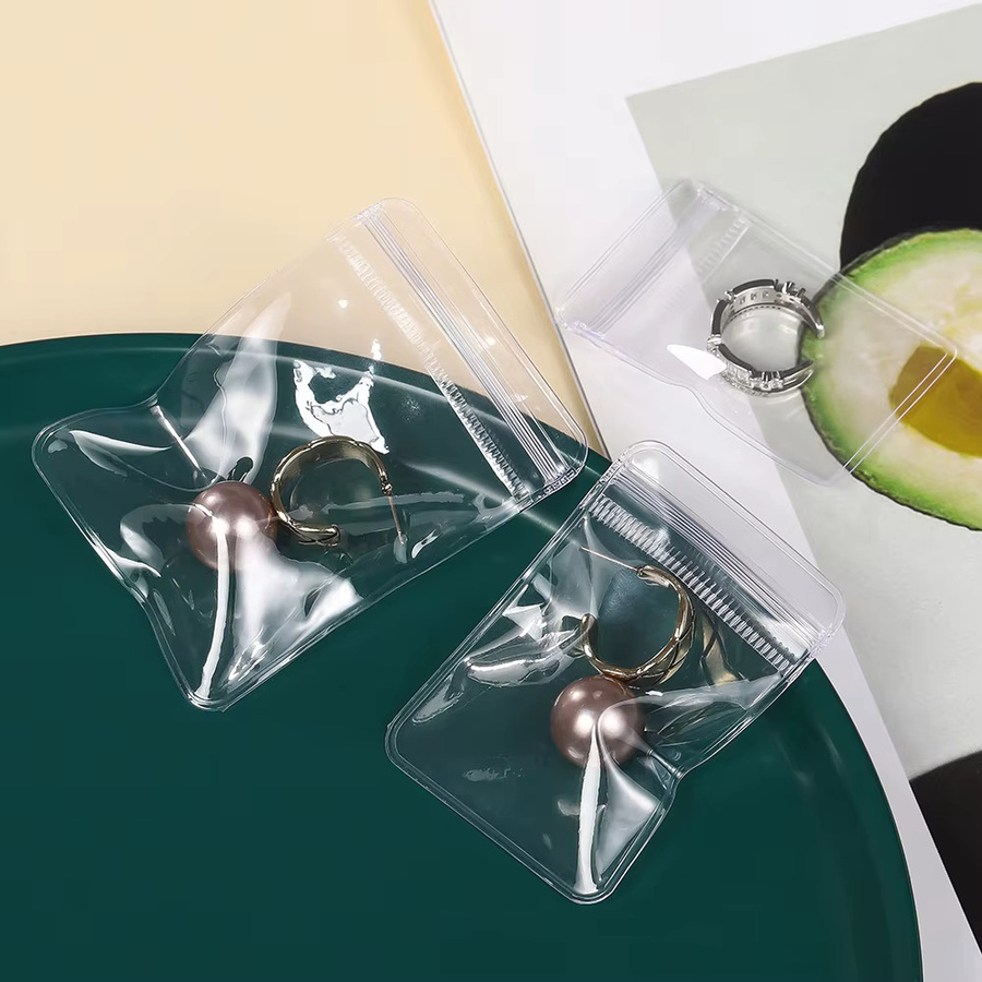 St.kunkka Transparente OPP Selbstklebende Beutel für DIY Schmuck und Halsketten Organizer in Transparent - Bild 3