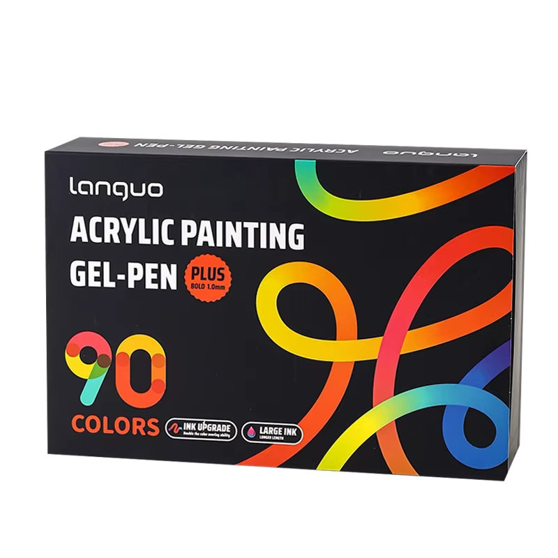 Languo Kunstmarker Set für Acrylmalerei Plus-Version mit 90 Farben in Multicolour - Bild 6