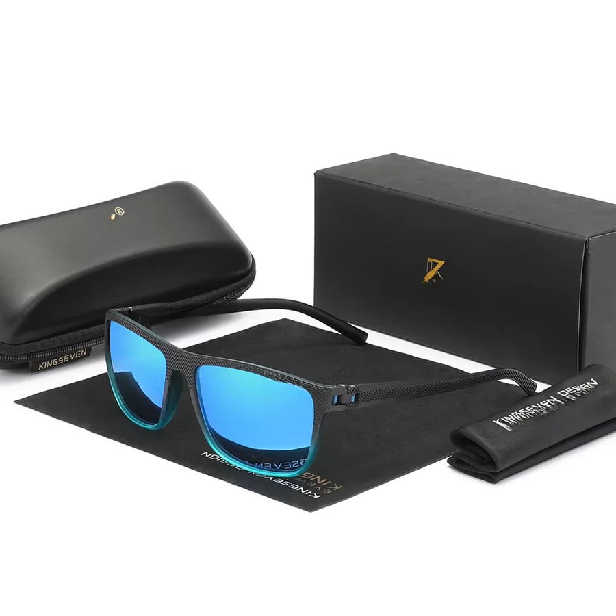Kingseven Sonnenbrille, Unisex, Vollrand, rechteckig, Kunststoff, polarisiert - Bild 2