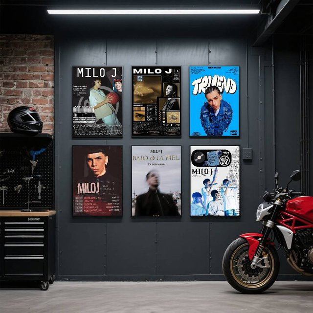 Kayou Milo J Poster Kunstdruck im Anime-Stil, Mehrfarbig, Rechteckig - Bild 1