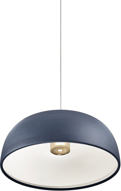 Lumina Tia 400 LED-Pendelleuchte in Saphirblau aus Glas und Aluminium, dimmbar - Bild 1