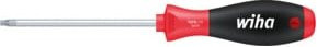 Wiha SoftFinish TX Tamper Resistant Schraubendreher mit Bohrung und Rundklinge T30, Rot - Bild 1