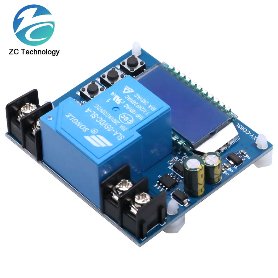 XY-CD63L 30A Batterie Laderegler mit DC-Spannungsschutz und Unterspannungsschutz in Blau - Bild 3