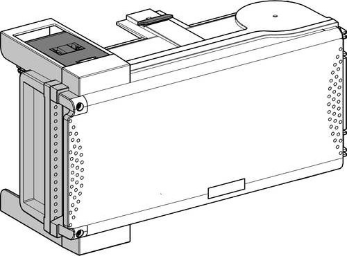 Schneider Electric KSB50SV5 KS Abgangskasten 50A 3L+PEN leer mit Montageplatte für Kleinverteiler - Bild 1