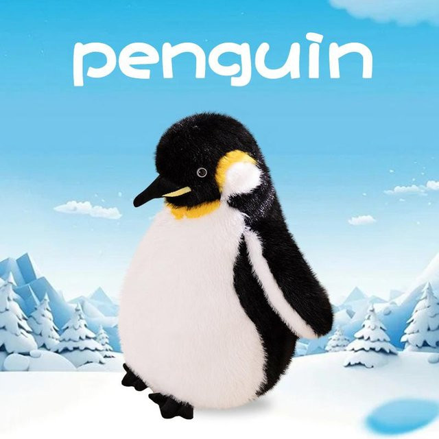 Yiran toy Kawaii Umarmbarer Dicker Pinguin Plüschtier, 65cm - Bild 1
