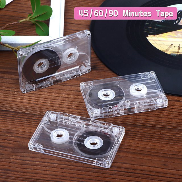 JETTING Kassetten-Player mit transparenter Magnet-Audio-Tape-Aufbewahrungsbox für Musik- und Sprachaufnahmen - Bild 1