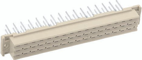 HARTING Federleiste aus Messing in Beige, 3 Reihen, Artikelnummer 09062326897 - Bild 1
