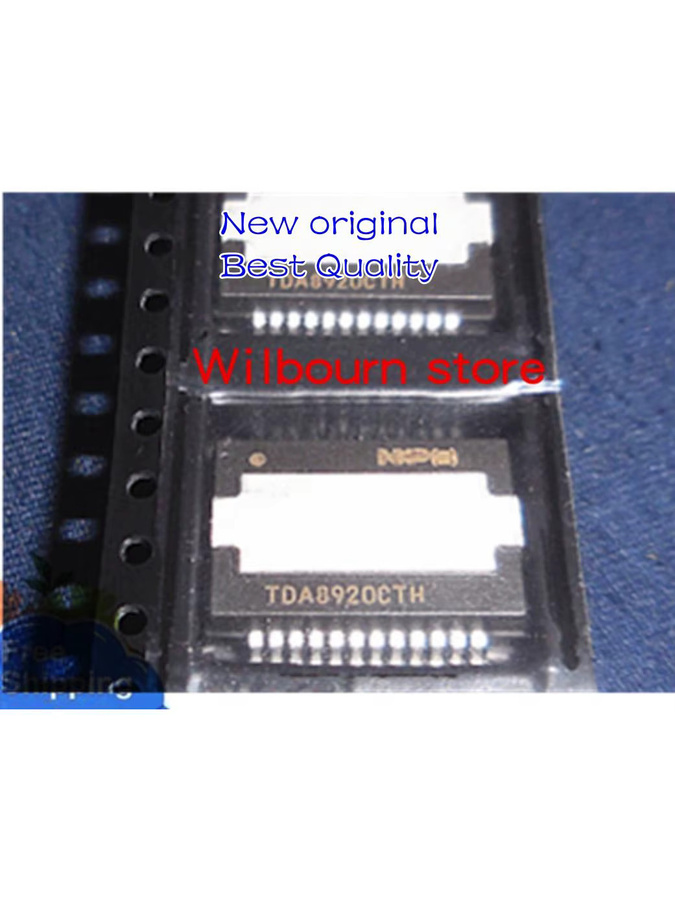 Mxsyuan TDA8920CTH HSOP24 Audio-Verstärker-IC Set, 10er Pack, Schwarz - Bild 2