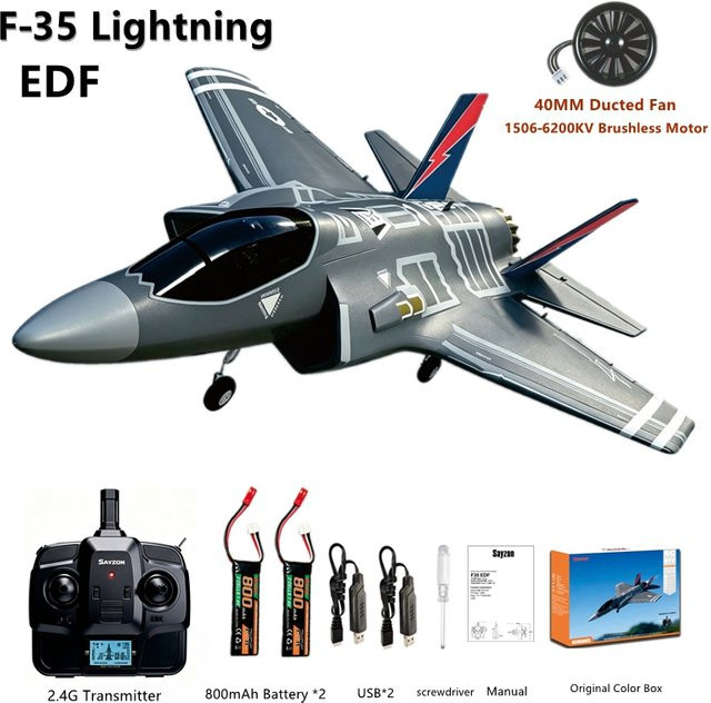 WLTOYS F-35 Lightning RC-Flugzeug, Segelflugzeug, ab 14 Jahren - Bild 1