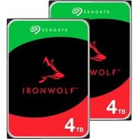 Seagate IronWolf NAS Bundle 2 x 4 TB HDD 3,5 Zoll SATA - Bild 1
