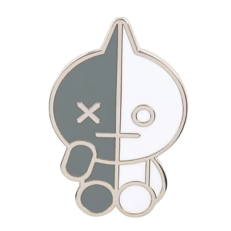 LINE FRIENDS BT21 Tata Brosche, Metall, Unisex - Bild 2