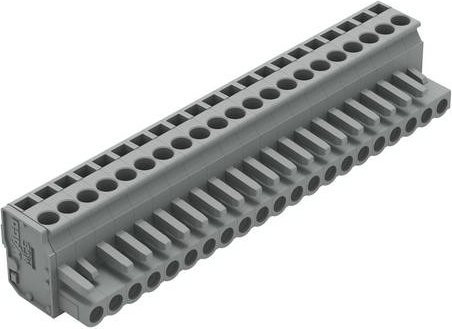 WAGO 232-221/026-000 Federleiste Grau 10 Stück - Bild 1