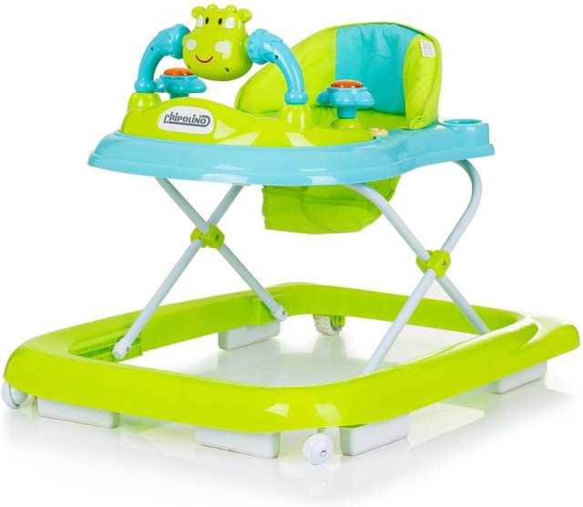 Chipolino Lauflernhilfe Little Cow in Grün mit Musik, Licht und höhenverstellbaren Rädern inklusive Stopper - Bild 1