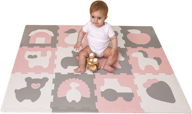 Hakuna Matte Puzzlematte Bauernhof, Schaumstoff, ab 0 Jahre - Bild 1