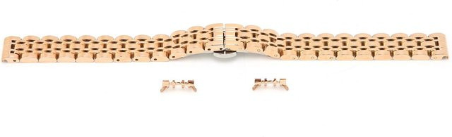 Neoglint Uhrenarmband Edelstahl, Roségold, 18 mm, Unisex - Bild 1