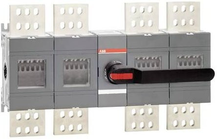 ABB OT2500E22P Lasttrennschalter 2500A 1000V in Schwarz und Grau - Bild 1
