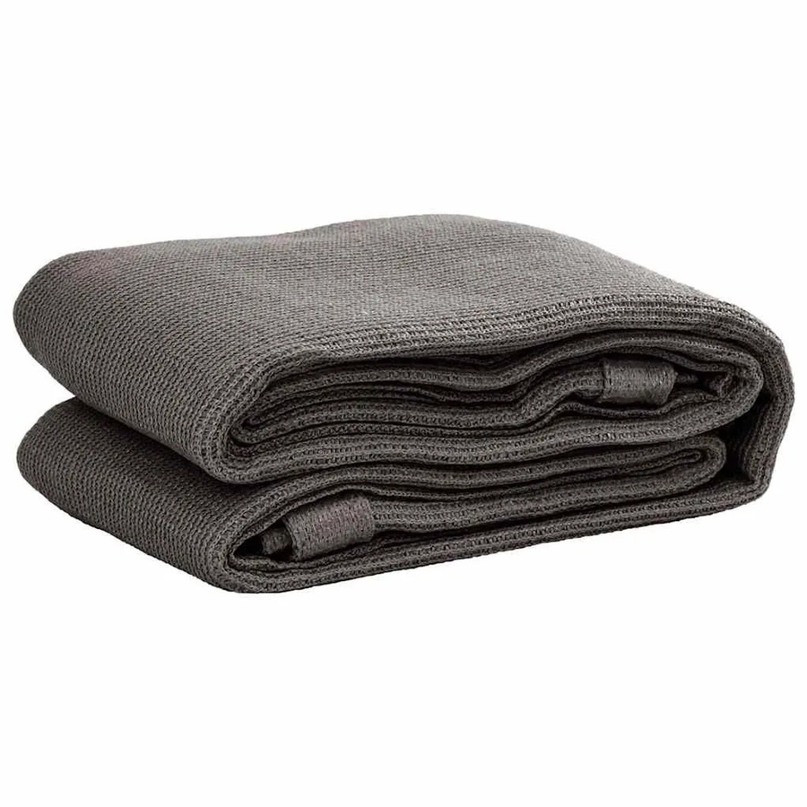 vidaXL Zeltteppich aus Polyethylen in Anthrazit, B/T: 200 x 200 cm - Bild 2