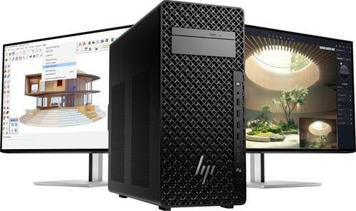HP Z2 Tower G1i Workstation A40MGET, Full-Tower PC mit Intel Core Ultra 9 285, 32GB RAM, 1TB SSD, Schwarz - Bild 2