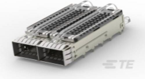 TE Connectivity zQSFP+ / QSFP28 Transceiver 2170808-4 in Silber - Bild 1
