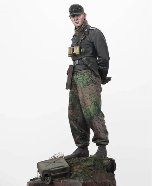 ZKBOZK Soldaten, Resin-Modellfigur, Militär, unmontierter und unbemalter Bausatz, 1/16 - Bild 1