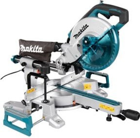 Makita Kapp- und Gehrungssäge LS0816F in Blau mit 1200 W und 216 mm Sägeblatt - Bild 3