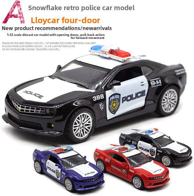 MAKEDA Chevrolet Diecast Modellauto 1:32 aus Metall in Schwarz als Sammlerstück - Bild 1