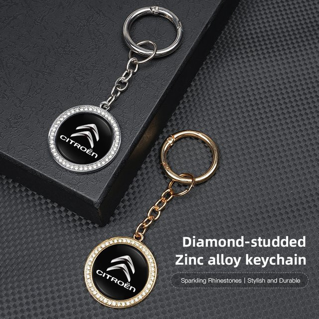 Citroen Schlüsselanhänger, Diamant, Unisex - Bild 1