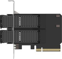 Icy Dock ExpressSlot Core CP073-2 MB312M4P-B Wechselrahmen für SSDs in Schwarz - Bild 1