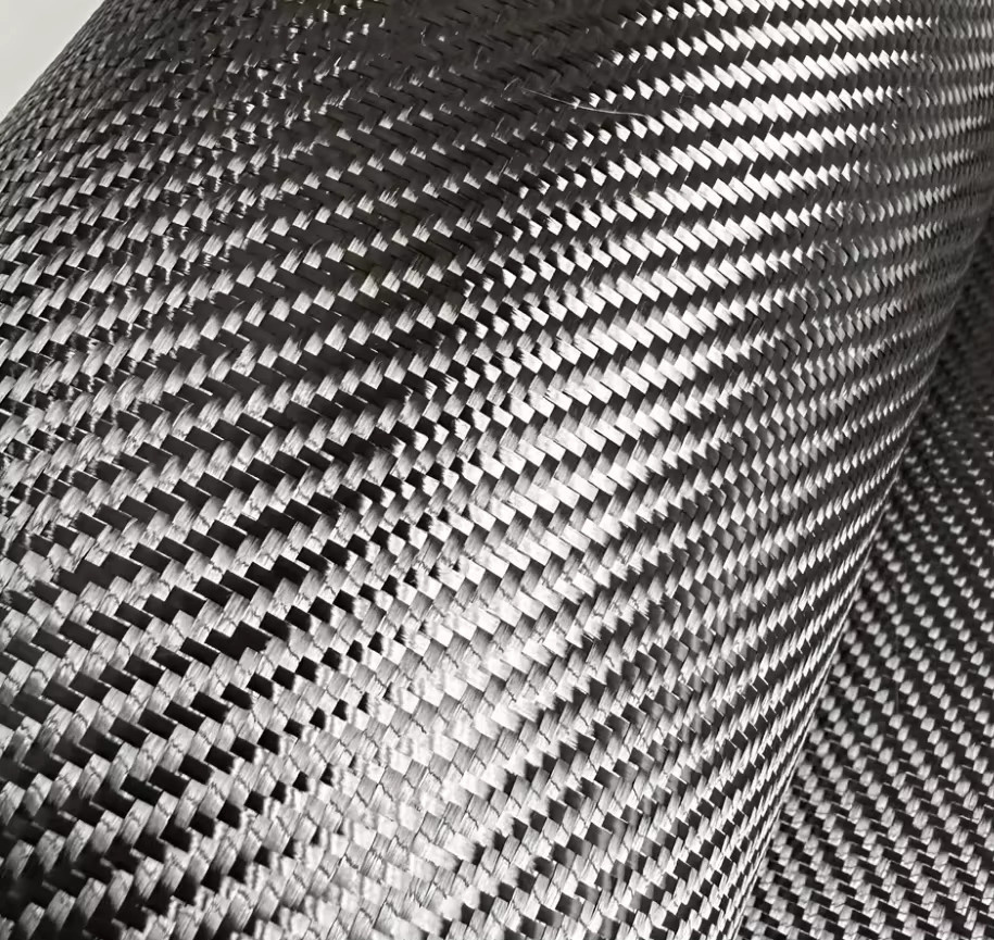 Echtes Kohlefaser-Gewebe 3K 200 g/m² 2*2 Plain Twill Carbon Carbon Fiber Schwarz Breite: 30 cm - Bild 5