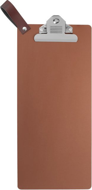 VEGA Tagesspeisekarte Colorado Barformat in Kupfer, B: 14,5 cm, H: 32 cm - Bild 1